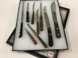 Collection of 9 Various Size Case XX Cutlery