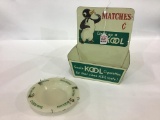 Lot of 2 Kool Cigarette Adv. Pieces Including