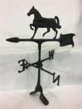 Metal Horse Design Weather Vain (25 Inches Tall