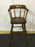 Child's Primitive Bentwood Youth Chair