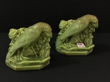 Pair of Very Nice Rookwood Bird Design Bookends-