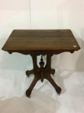 Antique Rectangular Wood Parlor Table