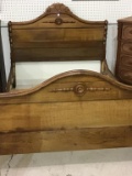 Walnut Bed-4 Feet Tall X 55 X 81)