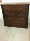 Walnut Four Drawer Chest of Drawers