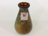 Unknown Sm. Art Glass Irridescent Vase