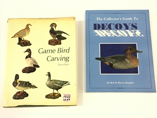 Lot of 2 Books Including Game Bird Carving