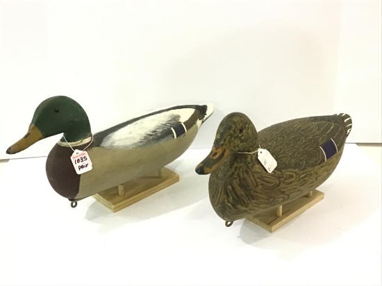 Pair of Perdew Mallards-Repaint by Redshaw