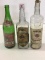 Lot of 3 Adv. Bottles Including Gordon California