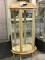 Contemp. Glass Door China Cabinet