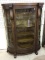 Nice Lg. Curved Glass China Cabinet