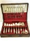 Set of Roger Bros. Silver Plate Flatware in Case-