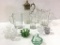 Collection of Mostly Clear Glassware Including