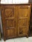 Two Door Wood Cabinet (4 Feet High X 35 1/2 Inches