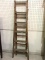 Primitive Wood Step Ladder (Approx. 6 Feet Tall)