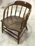Primitive Bentwood Tavern Chair