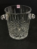 Heavy Fifth Ave. Crystal Ice Bucket