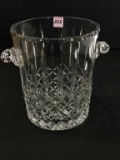 Heavy Fifth Ave. Crystal Ice Bucket