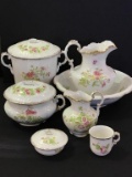 Lg. Set of Decorated Ironstone