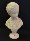 Figural Bust Statue-16 Inches Tall