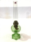 Aladdin Green Depression Kerosene Lamp