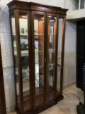 Very Nice Lg. Contemp. Glass Door Display