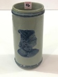Sleepyeye Cattail Vase (8 1/2 Inches Tall)
