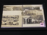 Lot of 8 Old Dixon, IL Photo Postcards Including