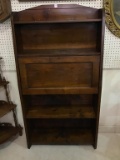 Wood Drop Front Secretary Bookcase