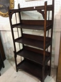 Lg. Open Shelf Bookcase (Approx. 58 Inches