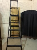 Black Paint 17 Feet Step Ladder w/