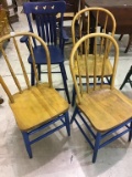 Lot of 4 Including 3 Bentwood Chairs