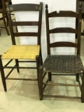 Lot of 2 Very Primitive Chairs (Pick Up only)