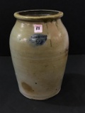 2 Gal Salt Glaze Stoneware Front Marked