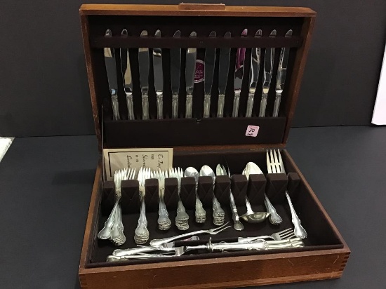 Set of Towle Sterling Silver Flatware-French