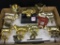 Group of Approx. 7 Hereford Cattle Trophy Tops