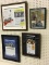 Lot of 4 Various Framed Tractor Ads