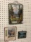 Lot of 3-Wall Hanging Adv. Pieces