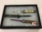 Lot of 3 Contemp. Push Button Knives Including