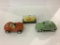 Lot of 3 Toy Cars Including Tonka
