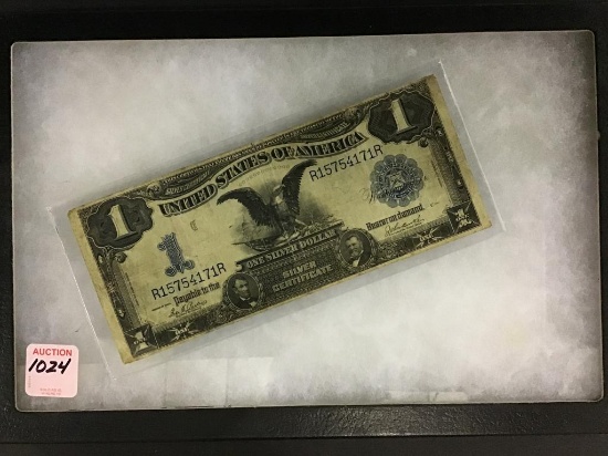 One Dollar Black Eagle Silver Certificate-Series