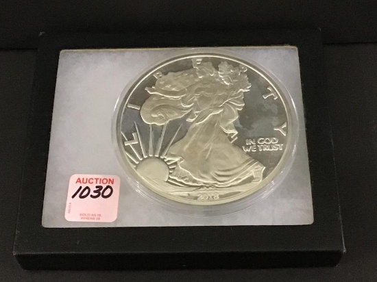 Lg. 2018 Liberty One Quarter Pound Fine Silver
