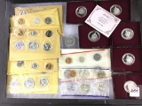 Collection of Coins Including 6-90% Silver
