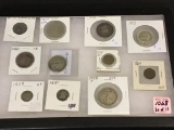 Lot of 11 Various Old Coins Including