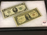 Lot of 2 Including $20 Dollar-Series of 1928
