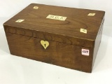 Antique Wood Box Dated Nov. 14th, 1894