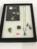 Group of Ladies Jewelry Including Sterling Silver