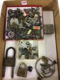 Collection of House Door Skeleton Keys,