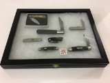 Lot of 7 Various Folding Knives Including