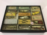 Group of 9-Various Fishing Lures w/ Boxes