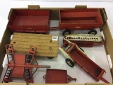 Group of Farm Machinery Toys Including